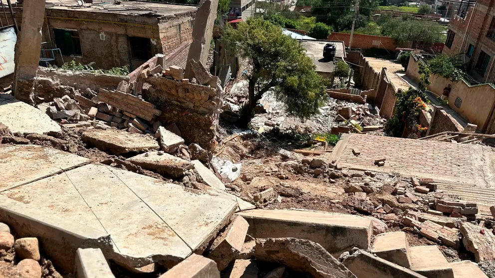As&iacute; se encuentran algunas viviendas de la zona. Cortes&iacute;a