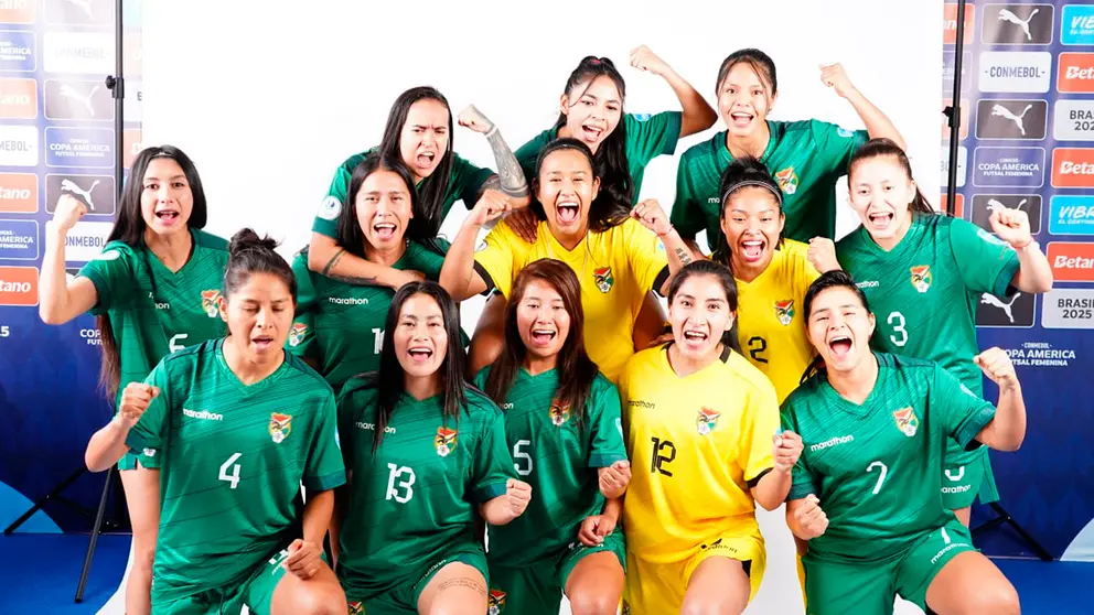 El combinado femenino se alista para el debut. CONMEBOL