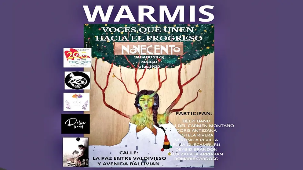 P&oacute;ster promocional de &lsquo;Warmis: Voces que unen hacia el progreso&rsquo;./ CORTES&Iacute;A