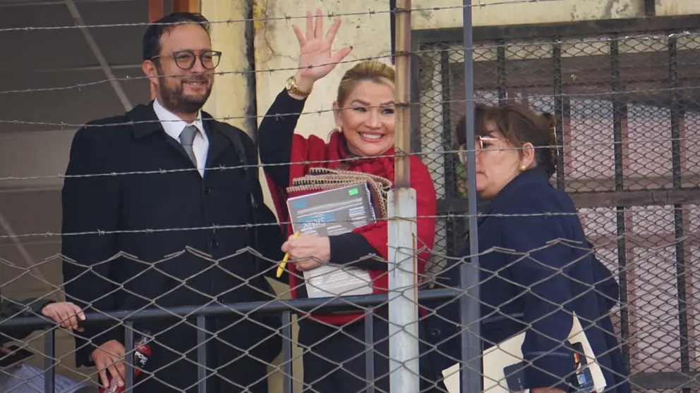 Un tribunal de sentencia de La Paz determin&oacute; anular el proceso penal contra Jeanine A&ntilde;ez en el caso de la Empresa Boliviana de Alimentos (EBA). APG
