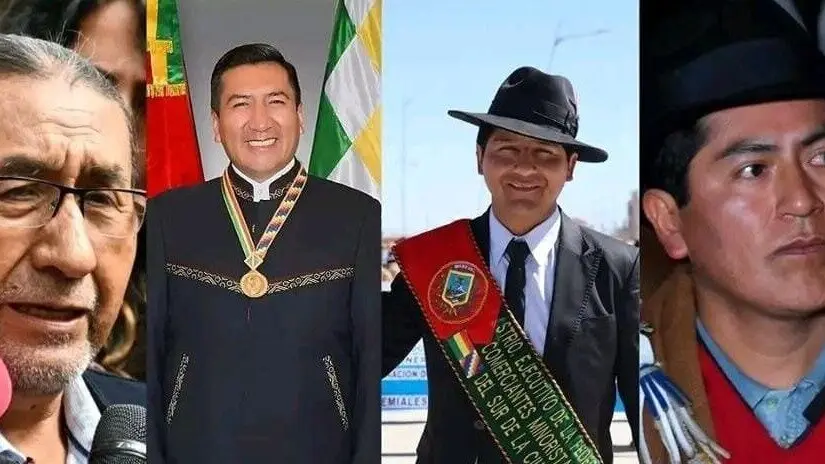 Los cuatro posibles precandidatos para acompa&ntilde;ar una hipot&eacute;tica f&oacute;rmula con Evo. URGENTE.BO