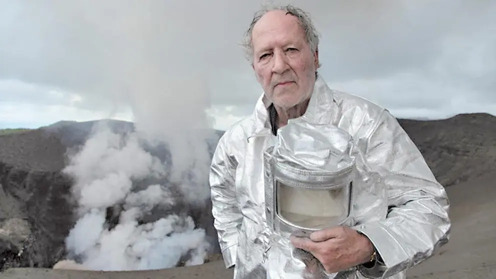 El cineasta alem&aacute;n Werner Herzog, en uno de sus 
rodajes./  FIL CLUB CAF&Eacute;