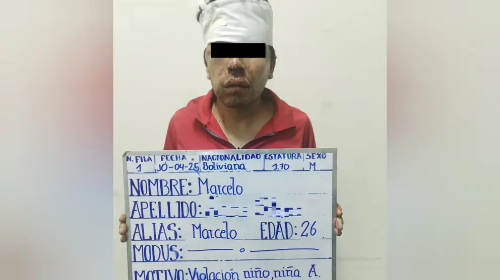 Imputado por violaci&oacute;n a una adolescente es enviado a la c&aacute;rcel. CORTES&Iacute;A