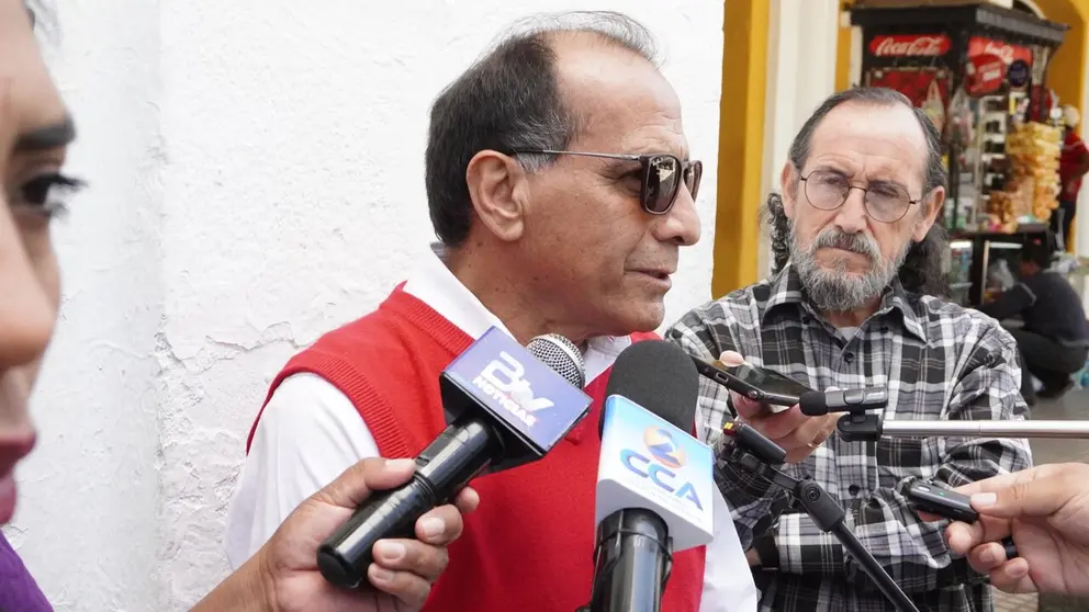 El asesor legal del Complejo Industrial Verde, Mart&iacute;n Ugarte Vargas, este 16 de abril. BIANCO BALDERRAMA