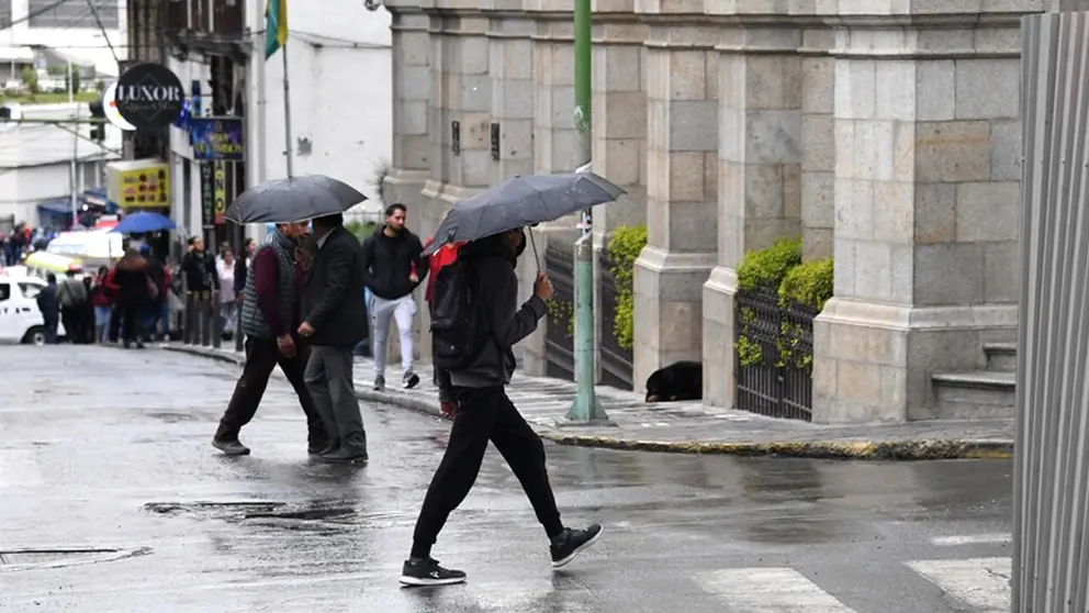 Foto referencial sobre lluvia en un departamento del p&aacute;is. ARCHIVO