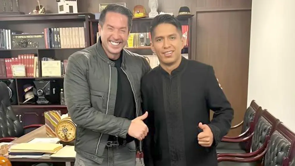 Mario Cronenbold impulsa la candidatura de Andrónico Rodríguez./ OXIGENO.BO