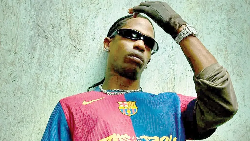 Colaboración Barca con Travis Scott. /  FC BARCELONA