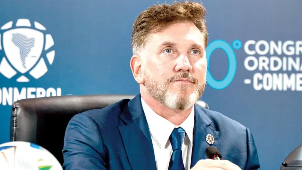 Alejandro Domínguez, presidente de Conmebol. /  CONMEBOL