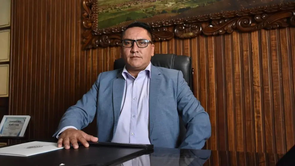 El presidente del Concejo Municipal, este 12 de mayo. NO&Eacute; PORTUGAL