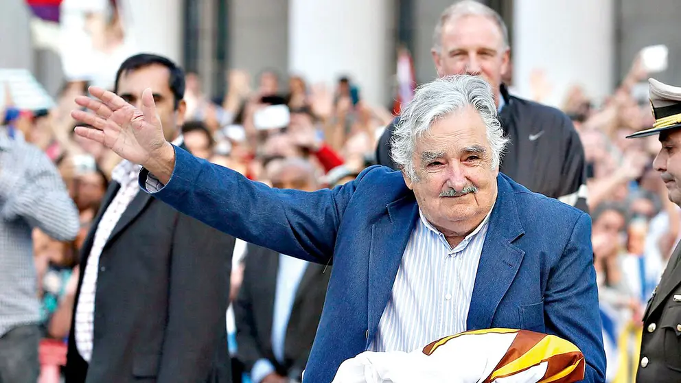 Jos&eacute; Mujica en un acto protocolar cuando era presidente de Uruguay./RTV.ES