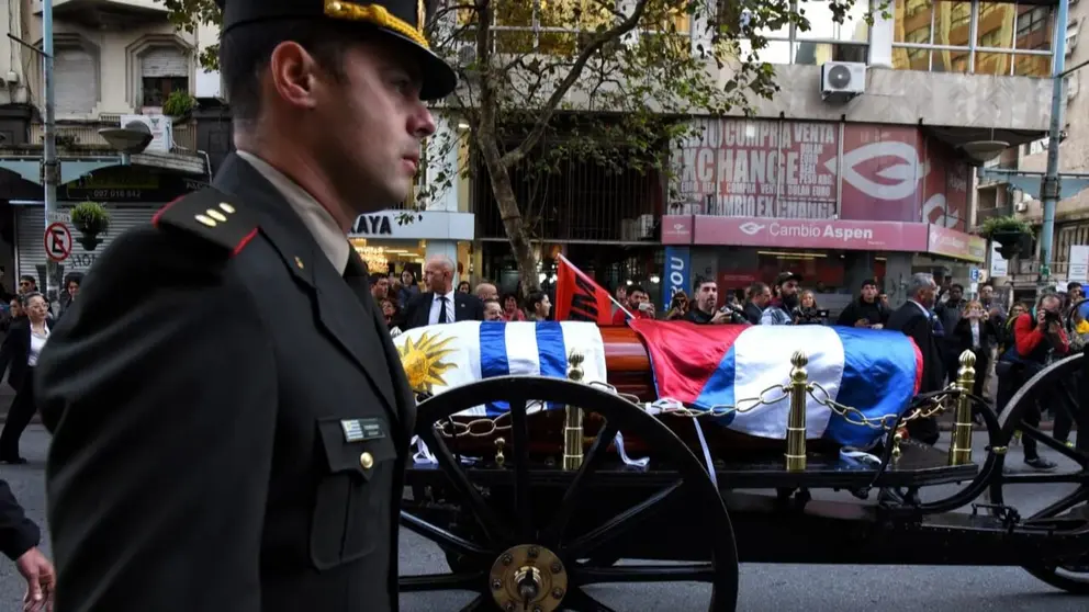 El f&eacute;retro de Jos&eacute; Mujica en Uruguay. IGNACIO S&Aacute;NCHEZ