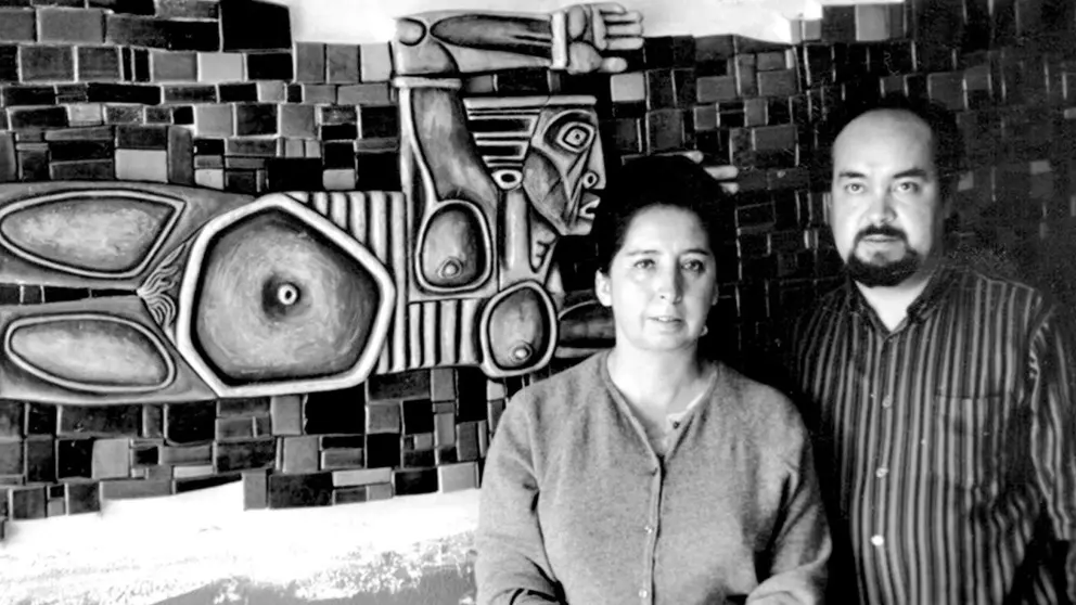 Los ic&oacute;nicos artistas In&eacute;s C&oacute;rdova y Gil Iman&aacute;./ARCHIVO ABI