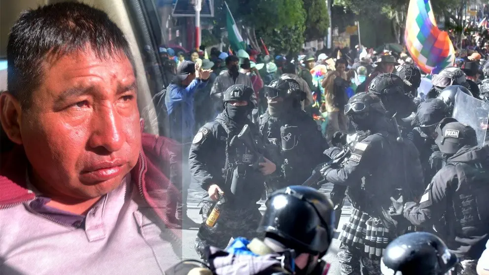 La Polic&iacute;a logr&oacute;, la aprehensi&oacute;n del dirigente &ldquo;evista&rdquo; Ponciano Santos. COMPOSICI&Oacute;N OPINI&Oacute;N