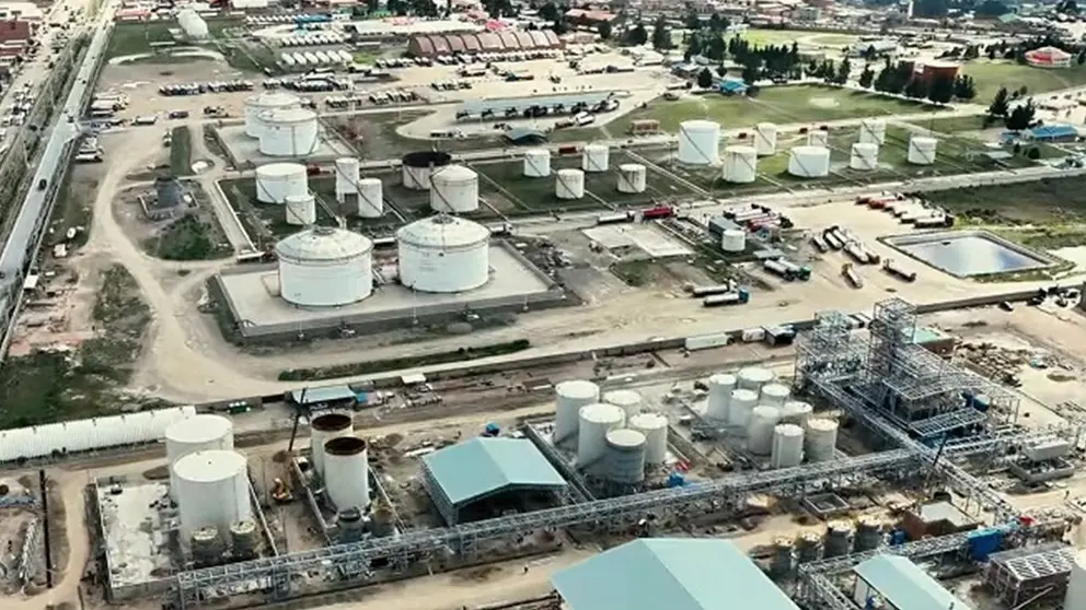 Planta de biodi&eacute;sel de El Alto. TOMADA DE ERBOL