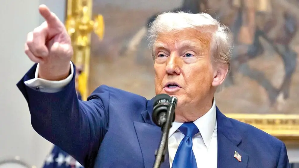El presidente de Estados Unidos, Donald Trump./ LOS ANGELES TIMES
