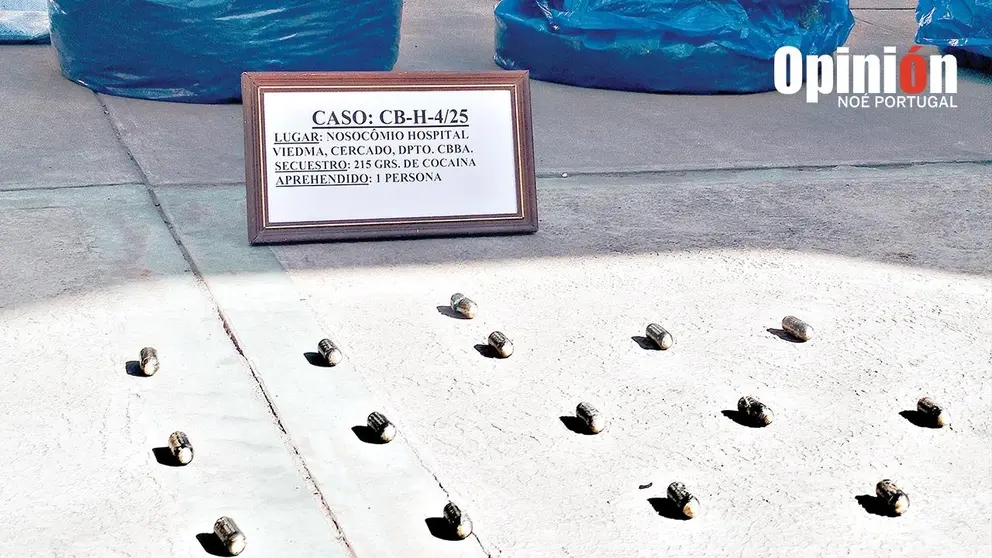 Transportaban c&aacute;psulas de coca&iacute;na en su cuerpo: uno con 16 y la otra con 3./ NO&Eacute; PORTUGAL