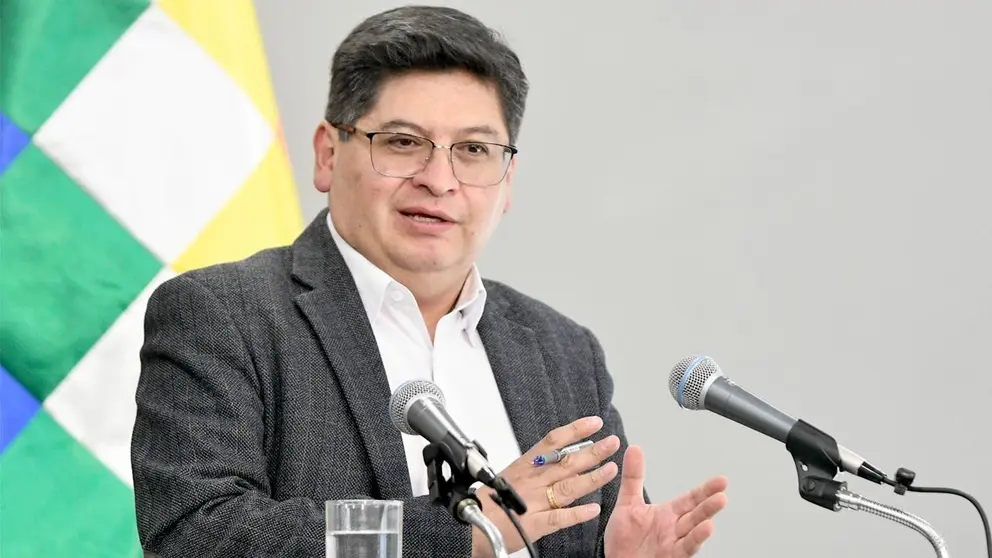 El ministro de Economía y Finanzas Públicas, Marcelo Montenegro./ APG