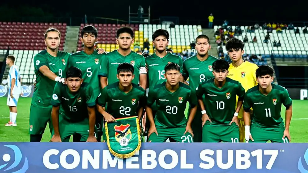 Selecci&oacute;n boliviana sub-17. CORREO DEL SUR.