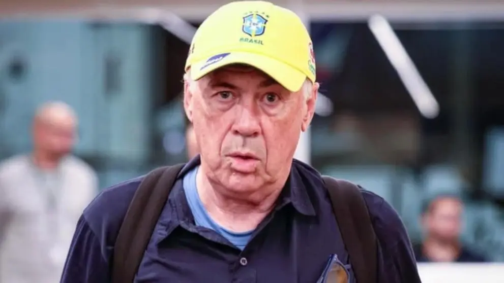 Carlo Ancelotti, nuevo entrenador de Brasil. FABRIZIO ROMANO.