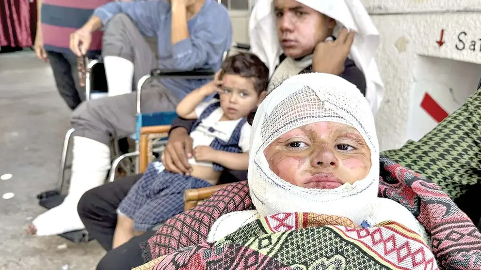 Algunas de las personas que resultaron heridas tras los disparos./ EL HERALDO