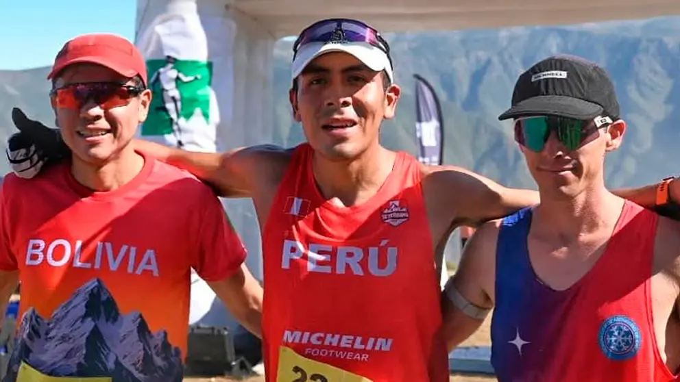 El podio en el torneo internacional, con participaci&oacute;n boliviana. FBS