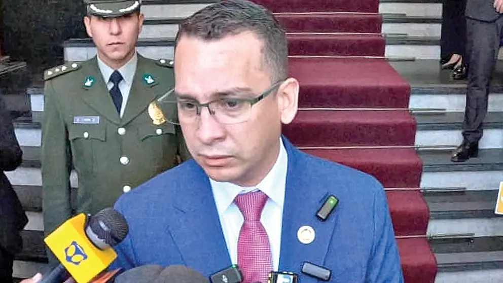 El presidente del TSJ, Romer Saucedo./ APG