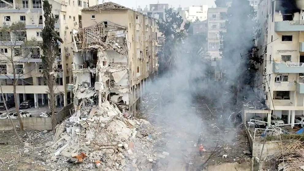 Edificios destruidos en la Franja de Gaza por ataques aéreos de Israel./ TENEMOS NOTICIAS