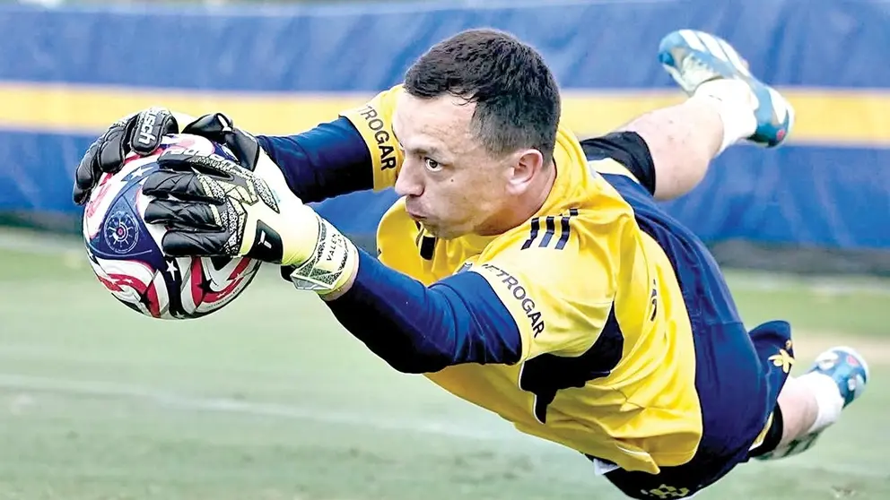 Agust&iacute;n Marchesin, arquero de Boca Juniors./ BOCA