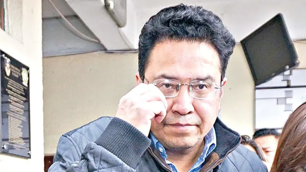 El exministro C&eacute;sar Siles es uno de los investigados por el caso &lsquo;Consorcio&rsquo;./ APG