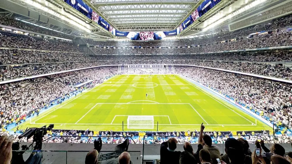 Estadio Santiago Bernabéu en Madrid, España. / FACEBOOK REAL MADRID
