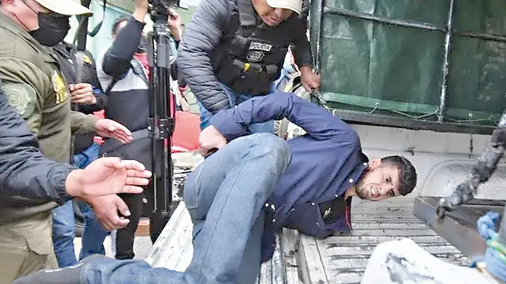 Felipe Edvaldo Meneses, el brasileño que escapó de Chonchocoro. / APG