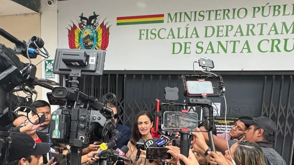 La diputada de CC, Luisa Nayar, presenta una denuncia penal contra Ruth Nina. LUISA NAYAR