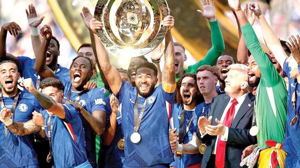 El cuadro ingl&eacute;s festeja su Mundial de Clubes./ GETTYIMAGES