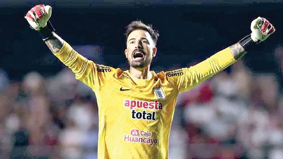 El arquero boliviano, Guillermo Viscarra, se luci&oacute; ante Gremio./ ENFOQUE NEWS