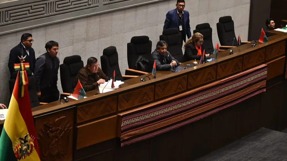 El presidente de la ALP, David Choquehuanca, suspendi&oacute; la sesi&oacute;n convocada para este mi&eacute;rcoles.  APG