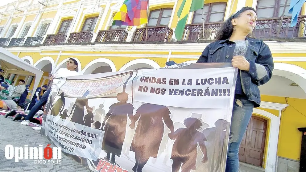 Representantes del Comit&eacute; de Defensa de la Canasta Familiar, este 31 de julio./ DICO SOL&Iacute;S