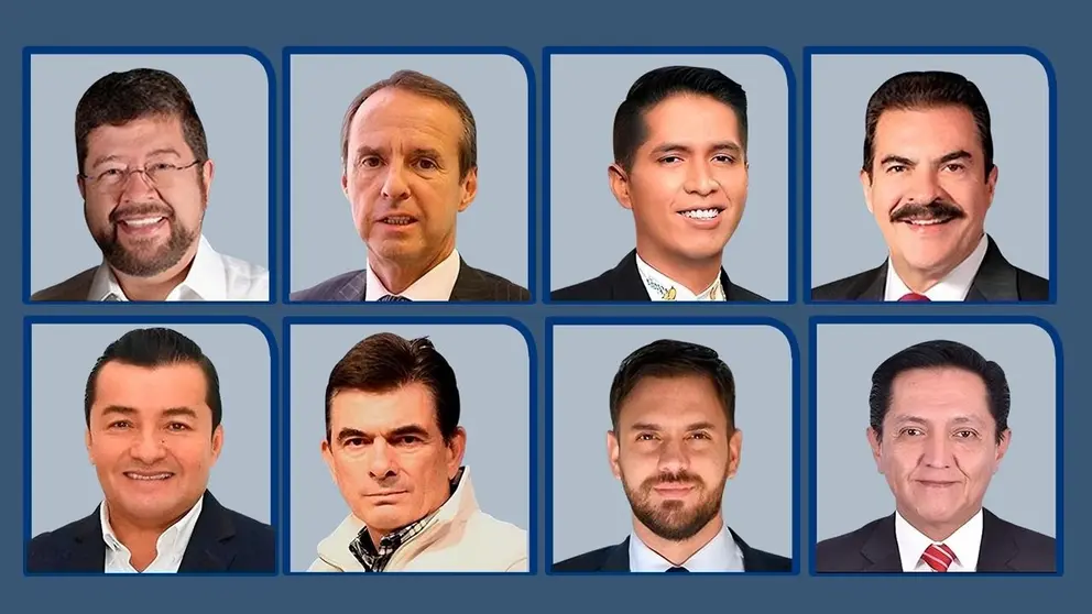 Candidatos en carrera presidencial. COMPOSICI&Oacute;N  OPINI&Oacute;N