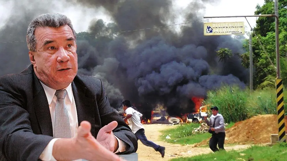 Leopoldo Fern&aacute;ndez (i), principal apuntado por la masacre de Provenir (d). COMPOSICI&Oacute;N OPINI&Oacute;N