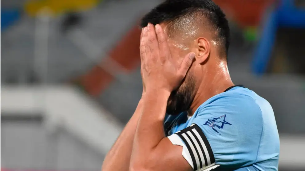 Lamento de un jugador de Aurora, tras la derrota
