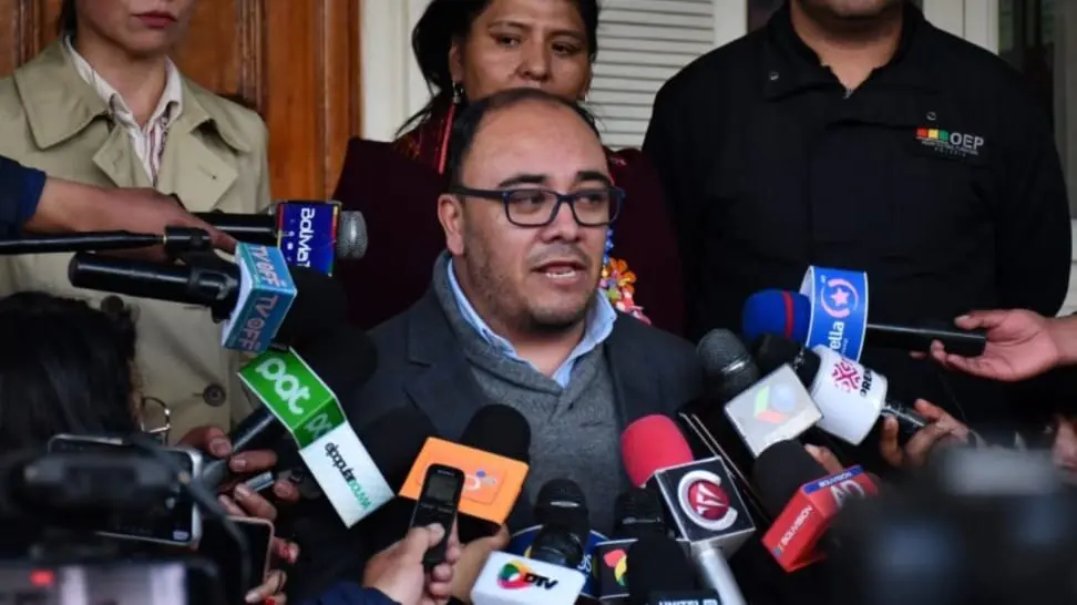 El vocal del TSE, Gustavo &Aacute;vila./ APG