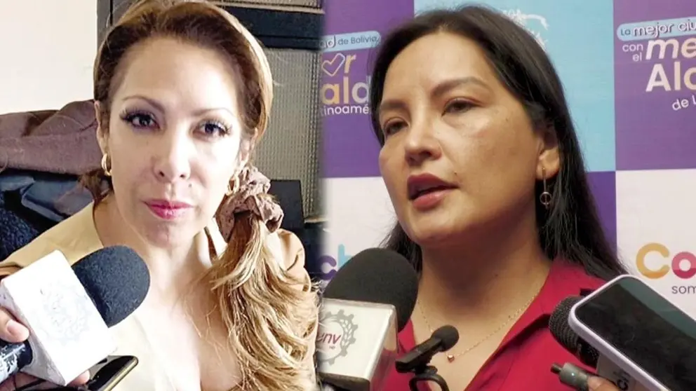Tatiana Herrera (i) y Mariela Jim&eacute;nez (d)./ DICO SOL&Iacute;S