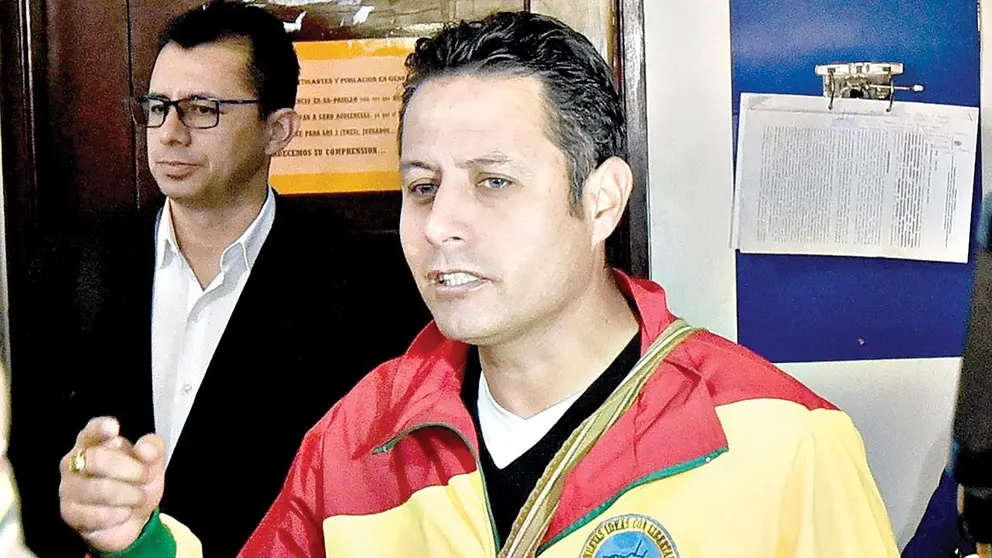 El vicepresidente electo Edmand Lara./ APG