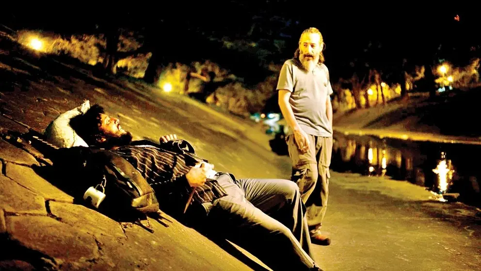 Una imagen de la esperada pel&iacute;cula "El &uacute;ltimo blues del croata"./ CORTES&Iacute;A