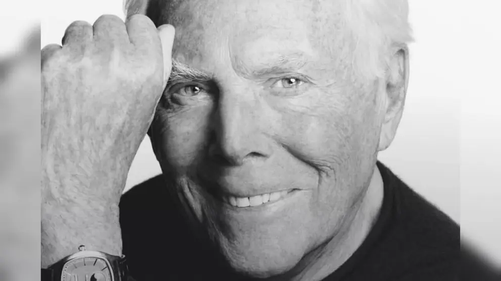 Giorgio Armani ha muerto a los 91 a&ntilde;os. CAPTURA DE PANTALLA