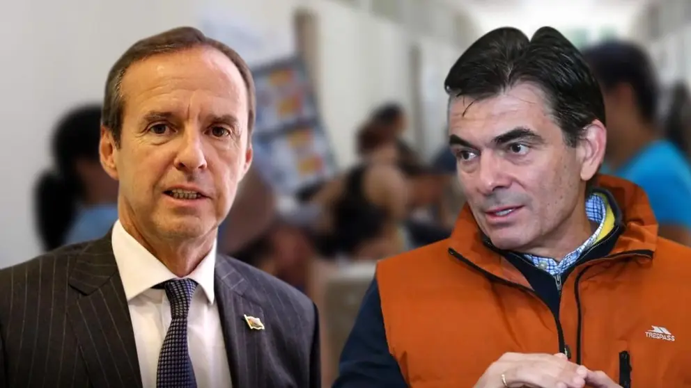 Tuto Quiroga (i) y Rodrigo Paz (d). COMPOSIC&Oacute;N OPINI&Oacute;N