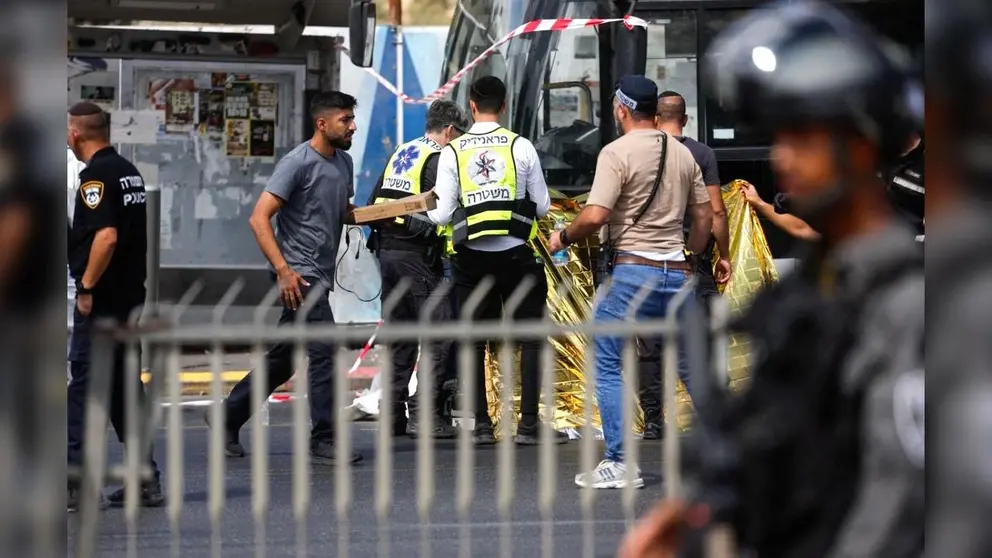 Tiroteo en Jerusal&eacute;n. CAPTURA DE PENTALLA