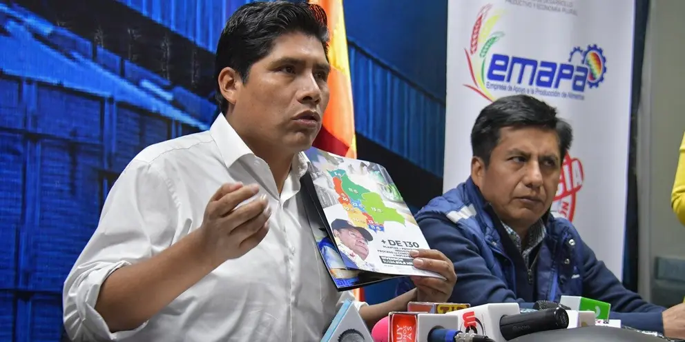 El exgerente de Emapa, Franklin Flores. AHORA EL PUEBLO