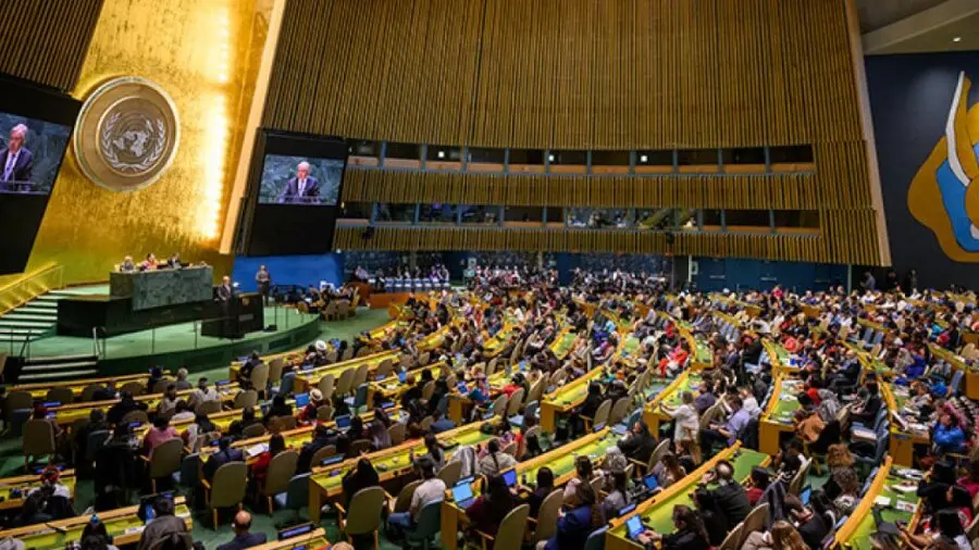 Una asamblea pasada de los estados ligados con la ONU. NOTICIAS BARQUISIMETO