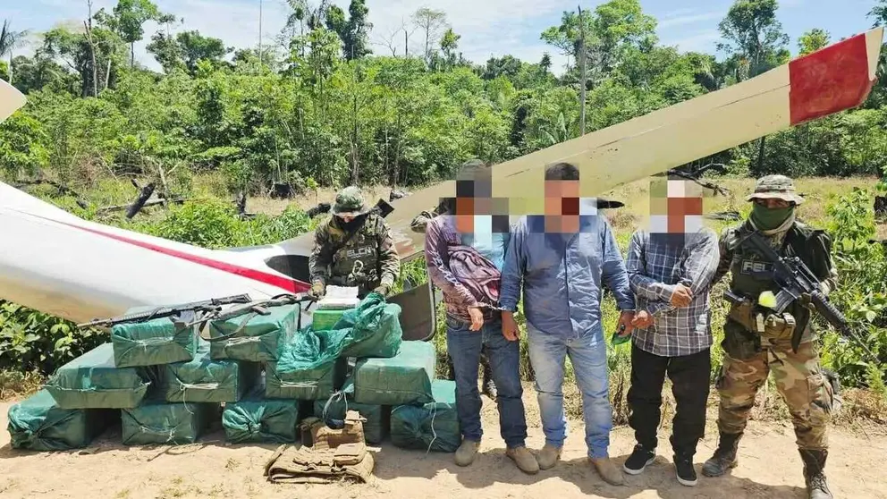 Un operativo antidroga en el municipio de Villa Tunari acab&oacute; con una balacera y la sustracci&oacute;n de 383 kilos de droga. ABI