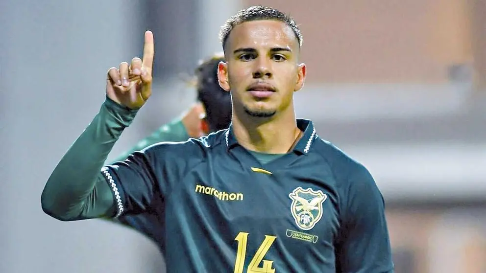 Robson Matheus, el autor del gol ante Jordania./ FBF
